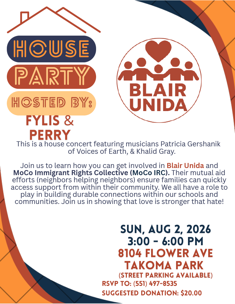 Blair Unida House Party Blair Unida House Party